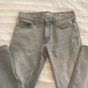 Old Navy 24/7 gray slim jeans